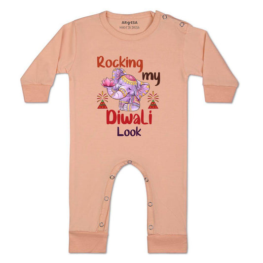Arvesa Design-1118 Diwali My First Baby Boy and Baby Girl Dress .