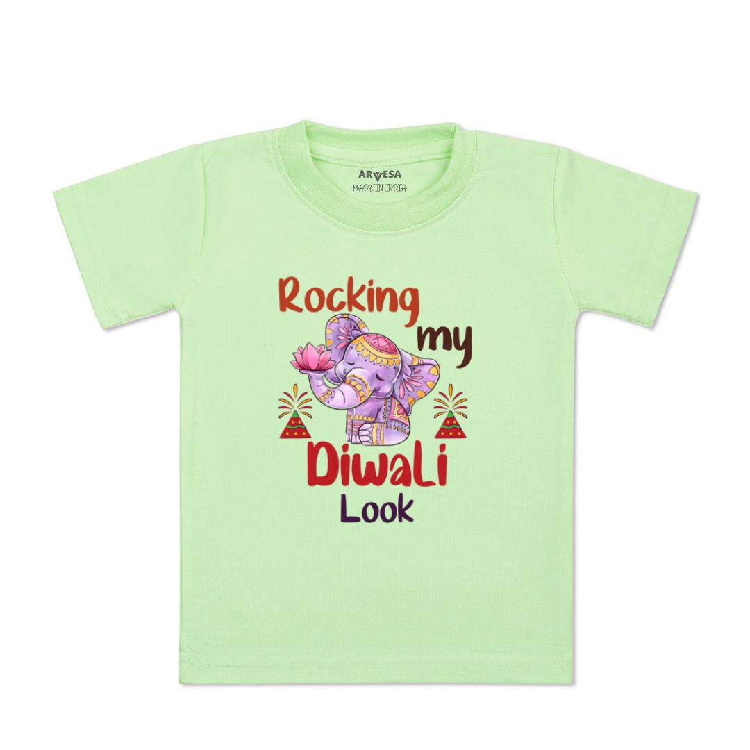 Arvesa Design-1118 Diwali My First Baby Boy and Baby Girl Dress .