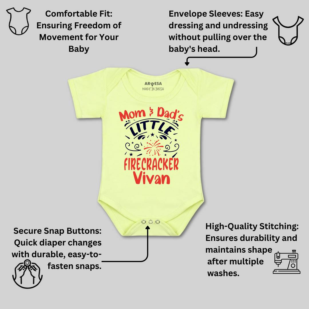 Arvesa My First Diwali  Baby Boy & Girl Dress