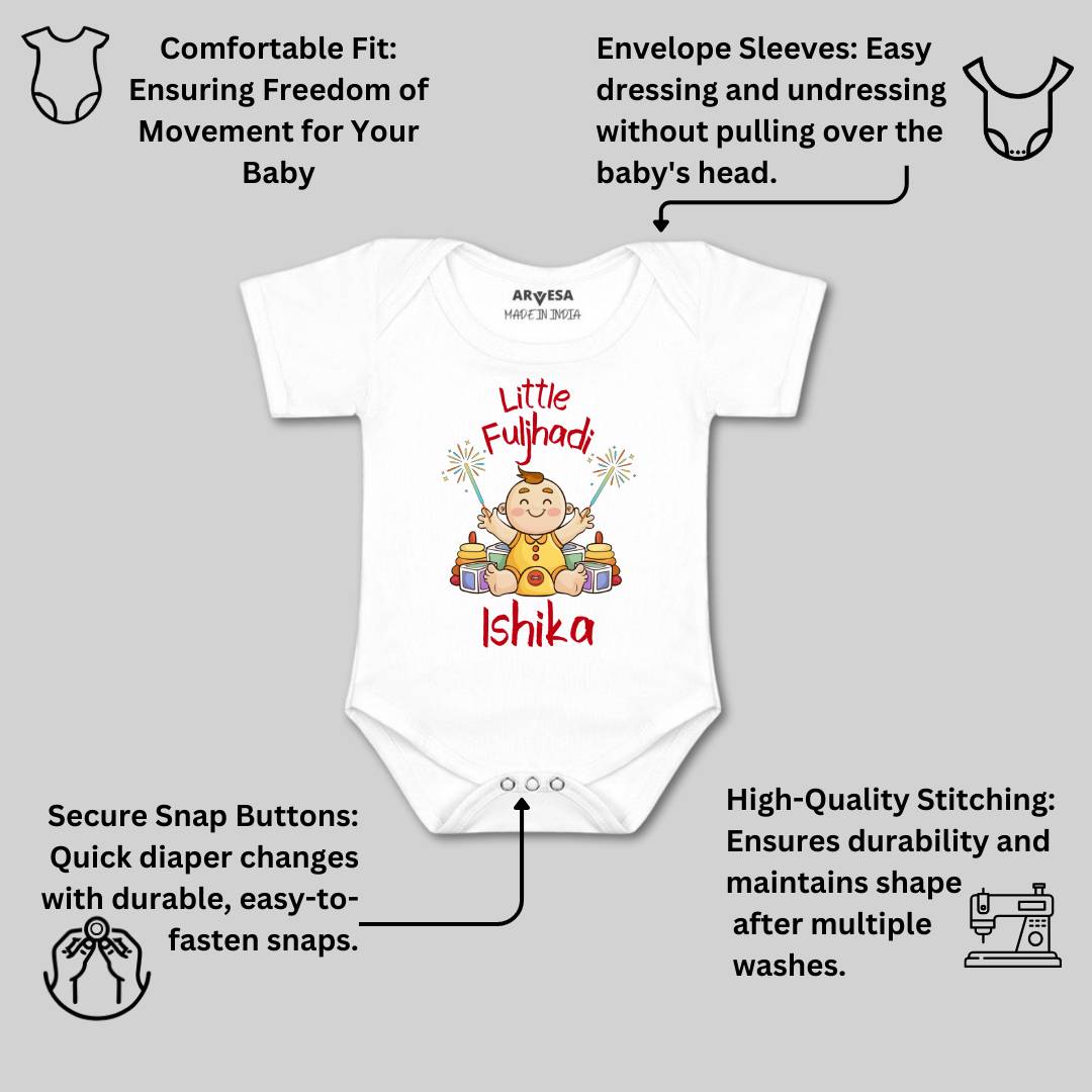 Arvesa My First Diwali  Baby Boy & Girl Dress