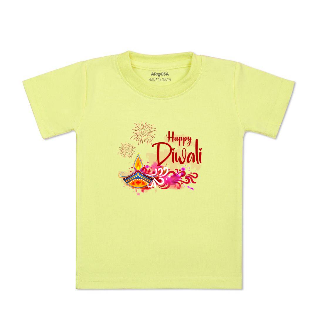 Arvesa Design-1122 Diwali My First Baby Boy and Baby Girl Dress .