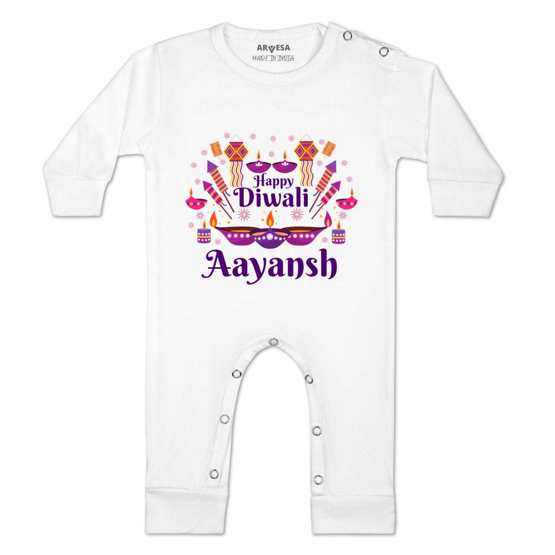 Arvesa My First Diwali  Baby Boy & Girl Dress