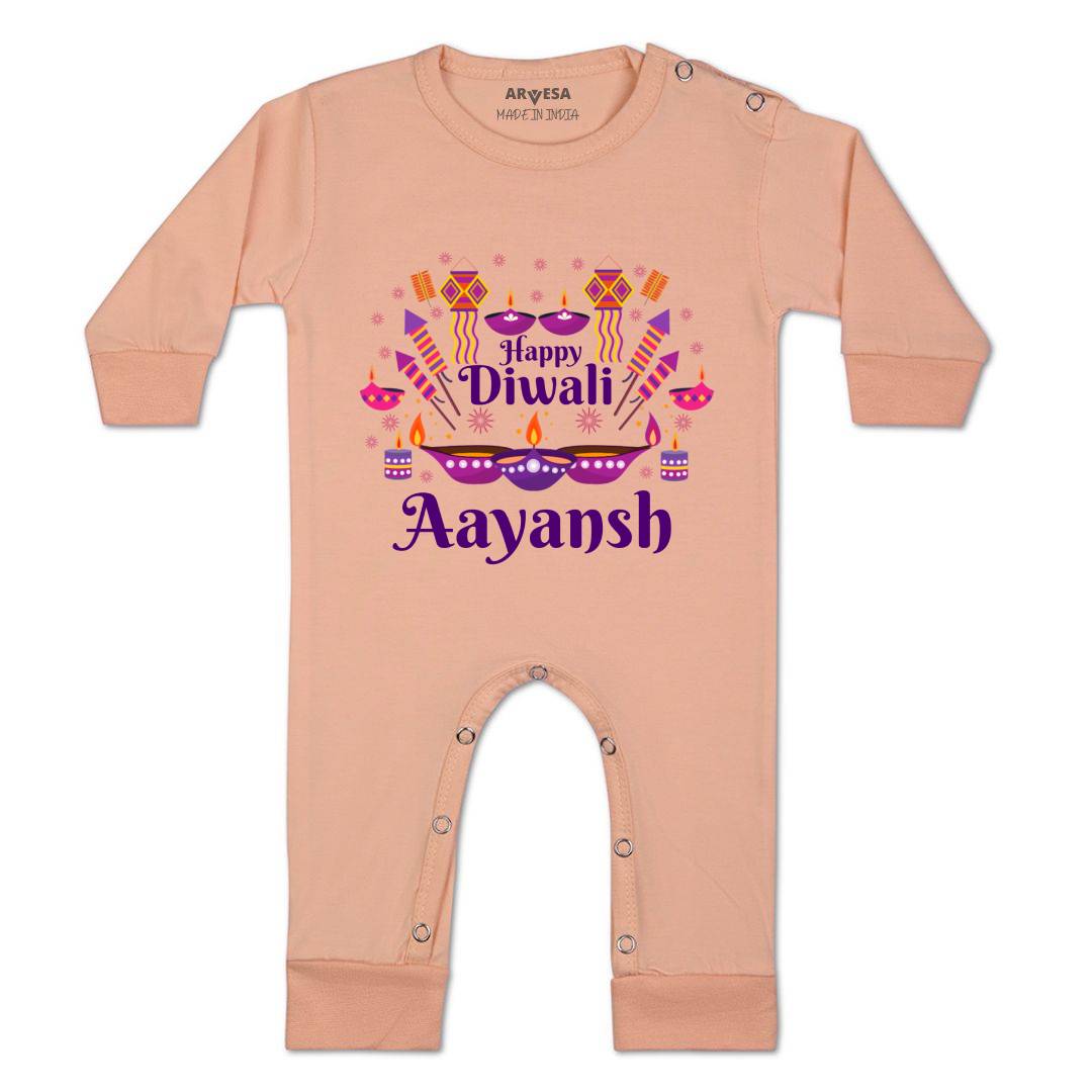 Arvesa My First Diwali  Baby Boy & Girl Dress