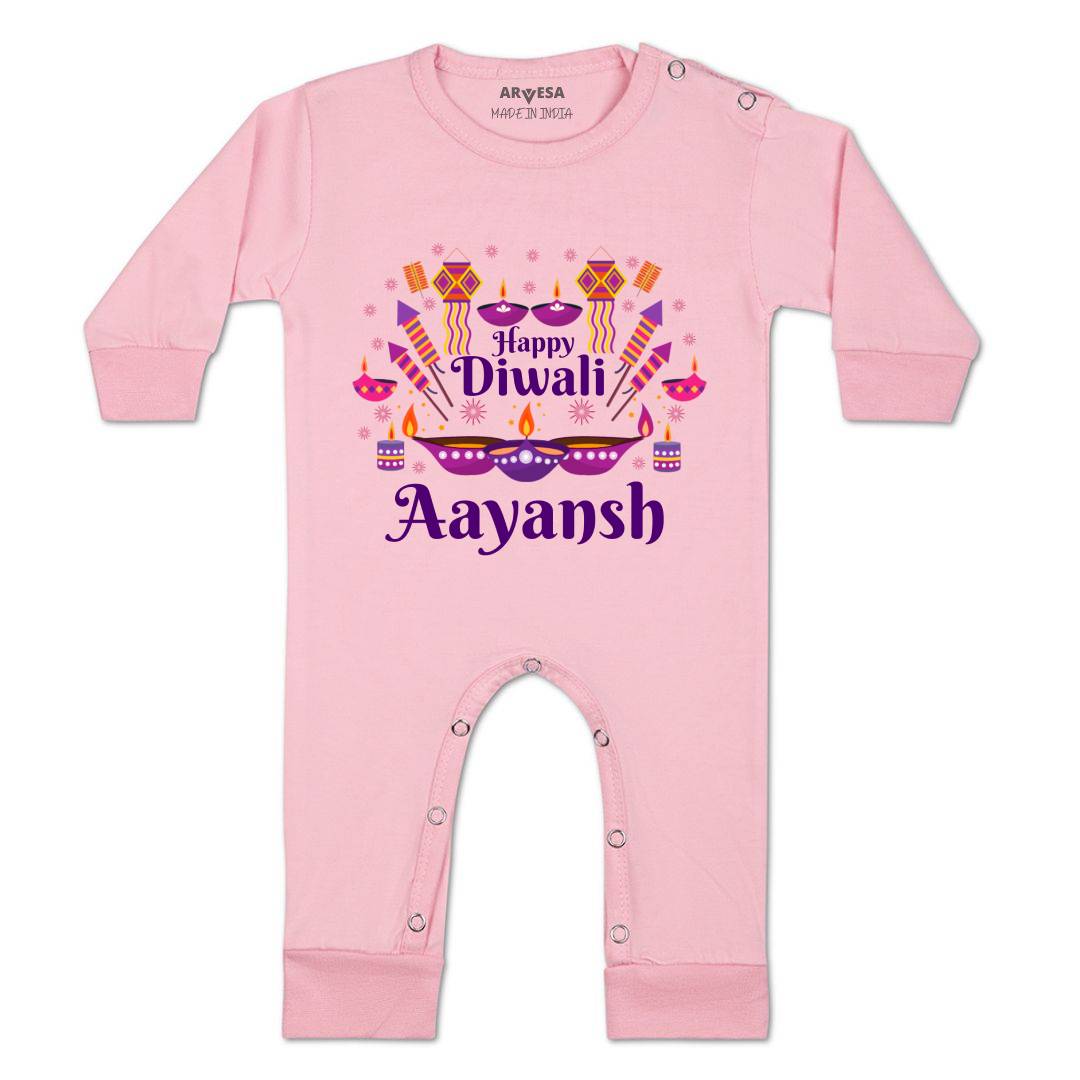 Arvesa My First Diwali  Baby Boy & Girl Dress