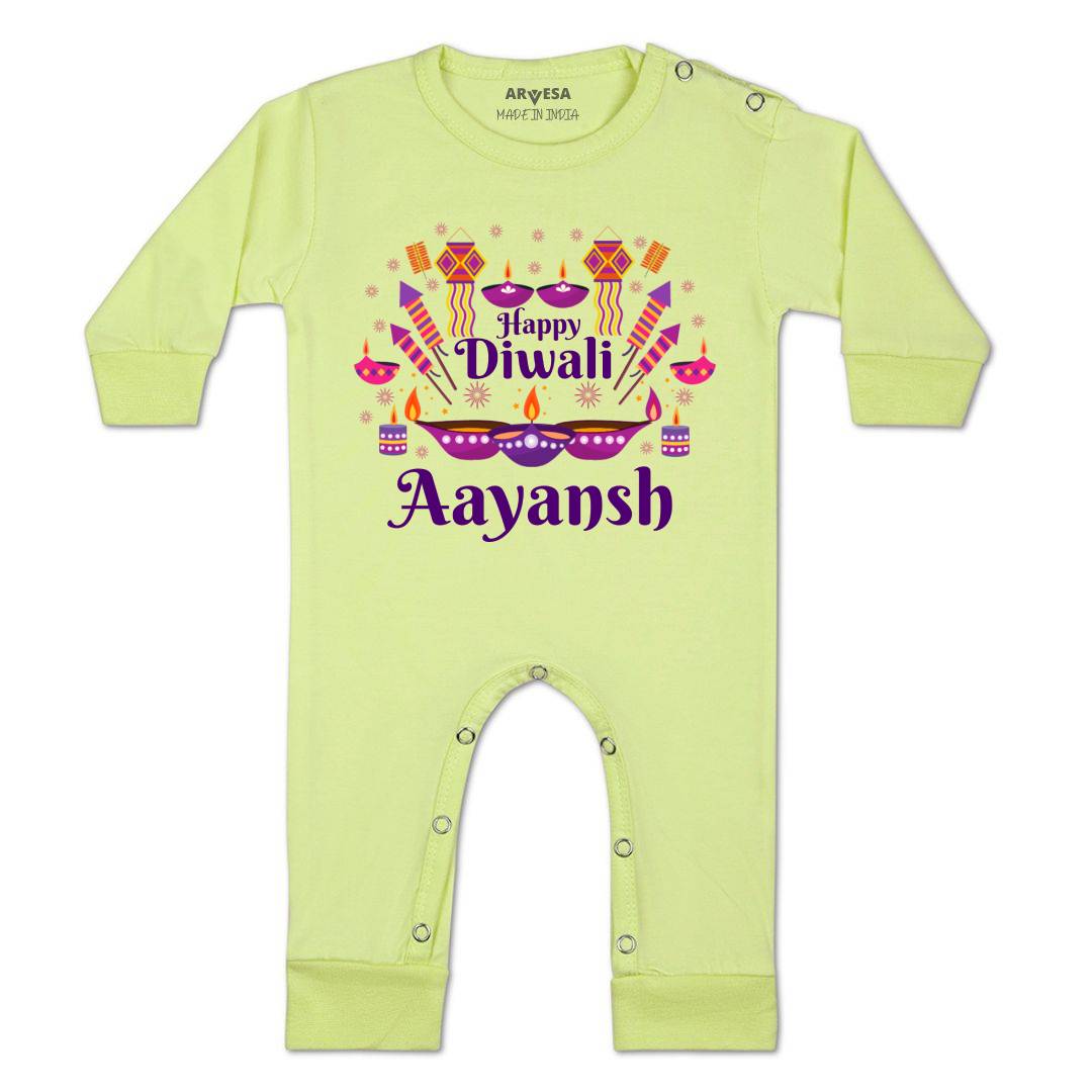 Arvesa My First Diwali  Baby Boy & Girl Dress