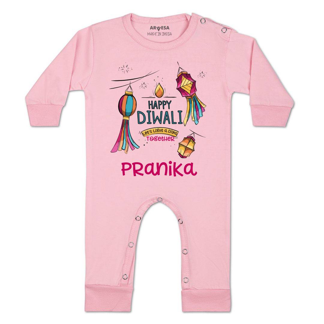 Arvesa My First Diwali  Baby Boy & Girl Dress