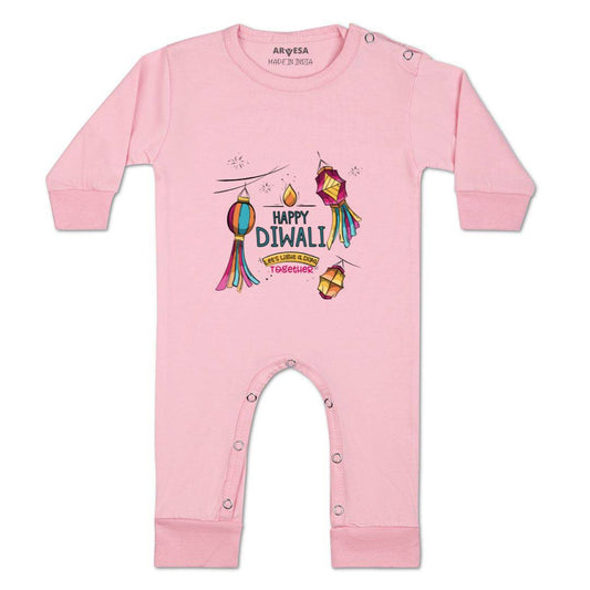 Arvesa Design-1124 Diwali My First Baby Boy and Baby Girl Dress .