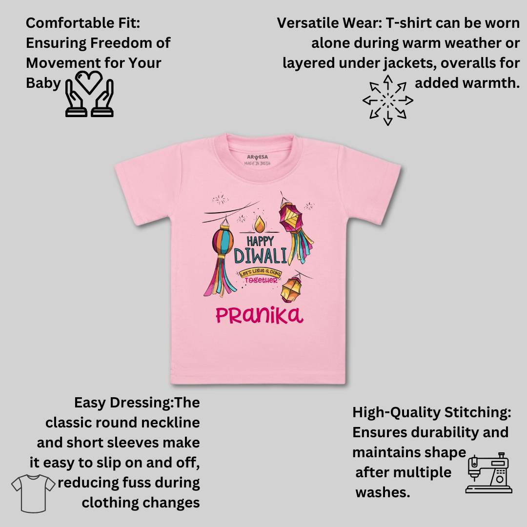 Arvesa My First Diwali  Baby Boy & Girl Dress