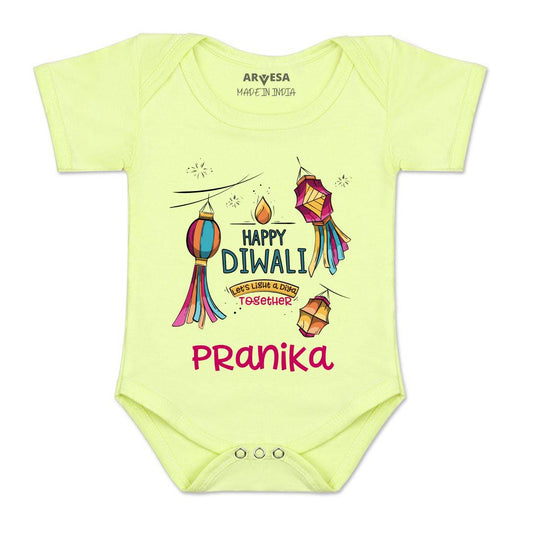 Arvesa My First Diwali  Baby Boy & Girl Dress