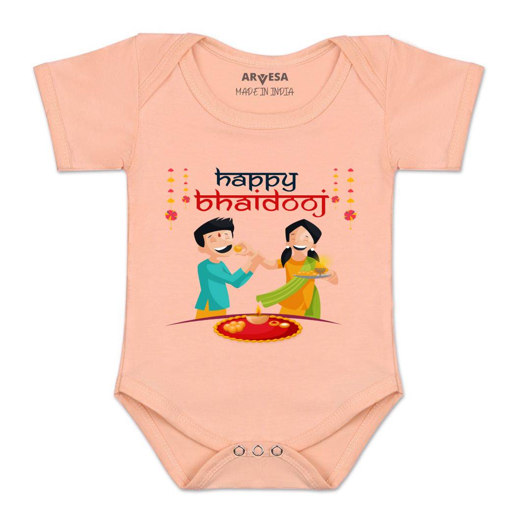 Arvesa Design-1125 Diwali My First Baby Boy and Baby Girl Dress .