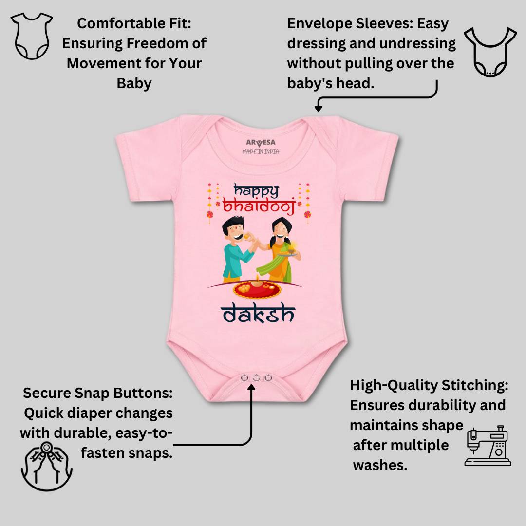 Arvesa My First Diwali  Baby Boy & Girl Dress