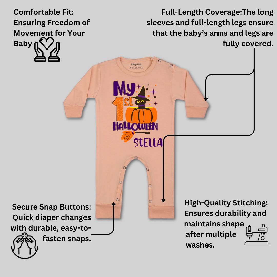 Arvesa My First Halloween  Baby Boy & Girl Dress