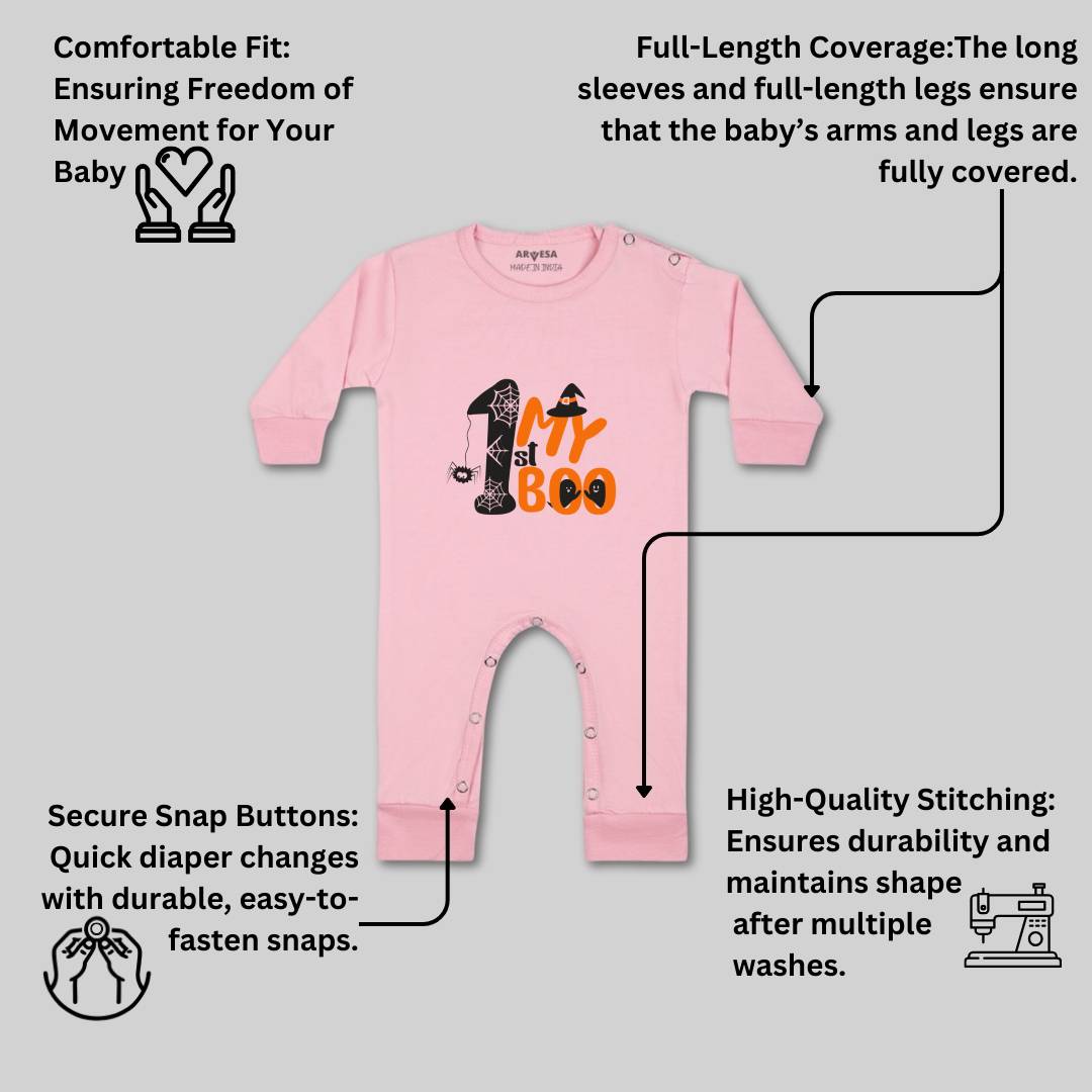 Arvesa Design-1132 Halloween My First Baby Boy and Baby Girl Dress .