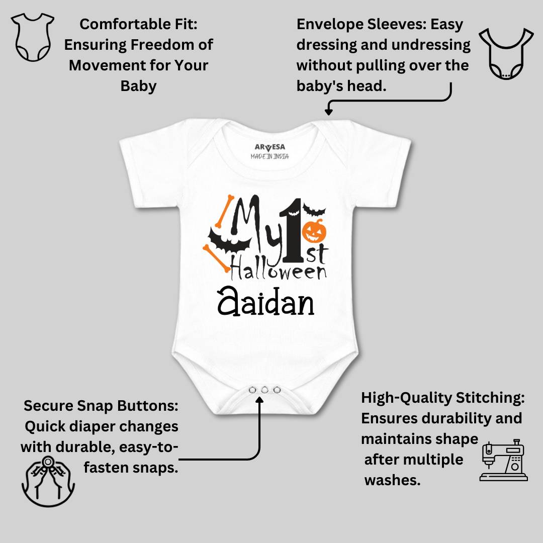 Arvesa My First Halloween  Baby Boy & Girl Dress