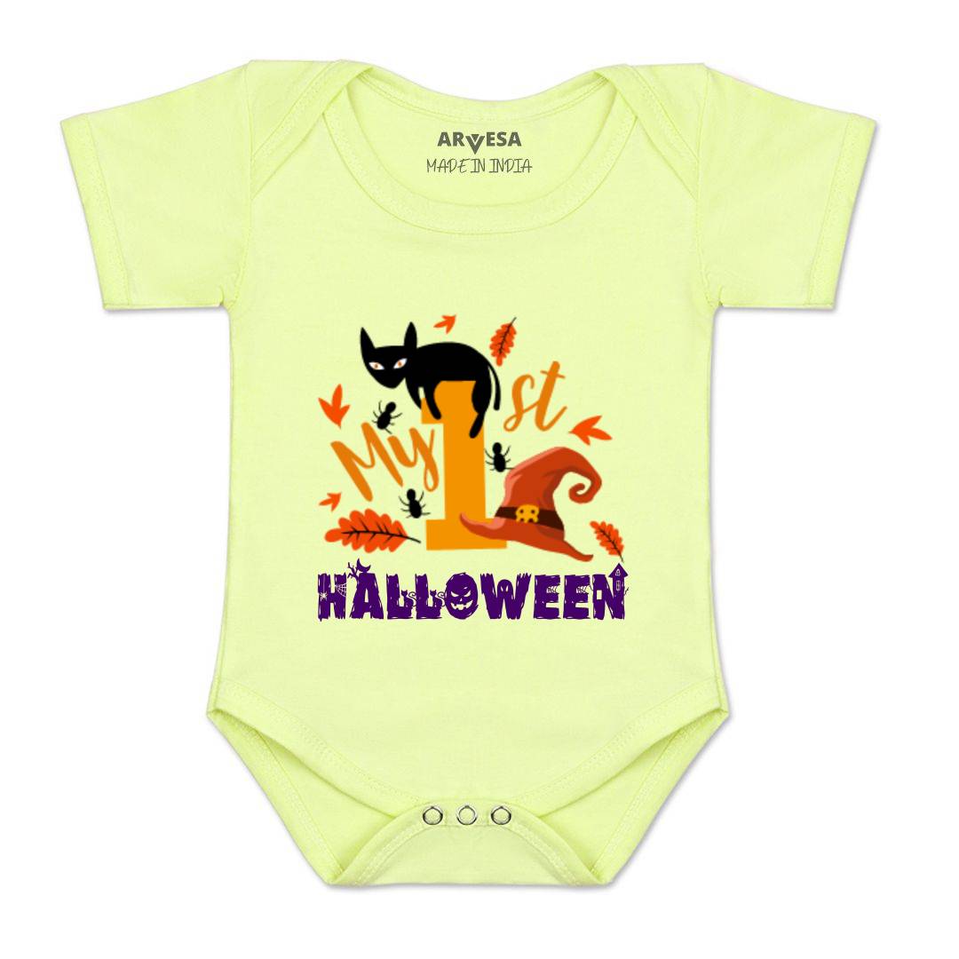 Arvesa Design-1134 Halloween My First Baby Boy and Baby Girl Dress .