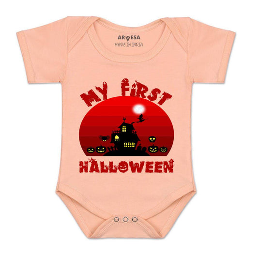 Arvesa Design-1136 Halloween My First Baby Boy and Baby Girl Dress .