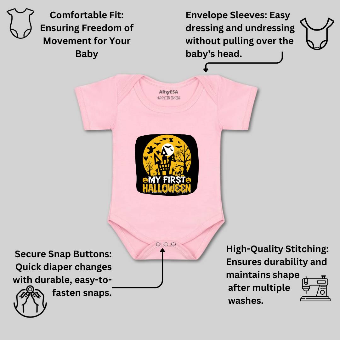Arvesa Design-1139 Halloween My First Baby Boy and Baby Girl Dress .