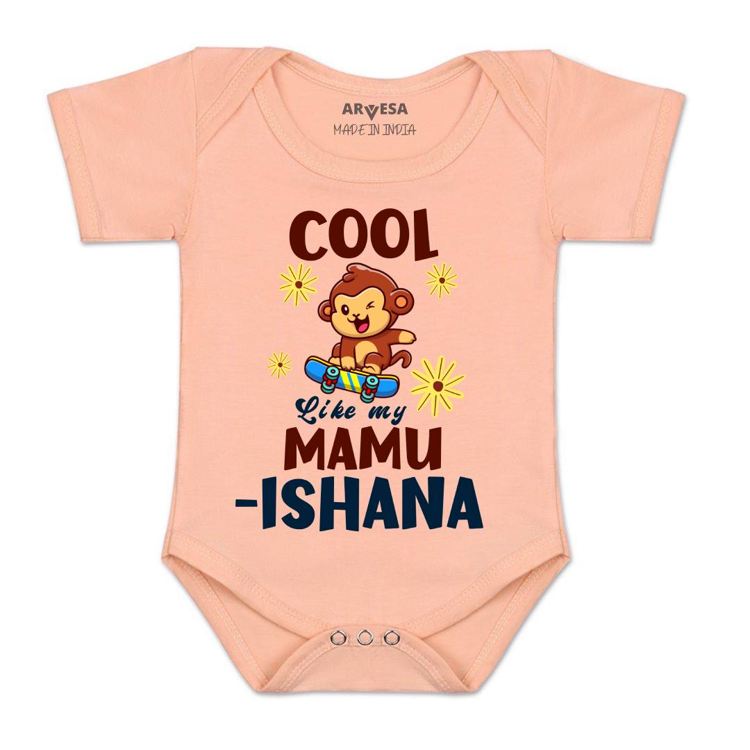 Arvesa Cool Like My Mamu Baby Boy & Girl Dress