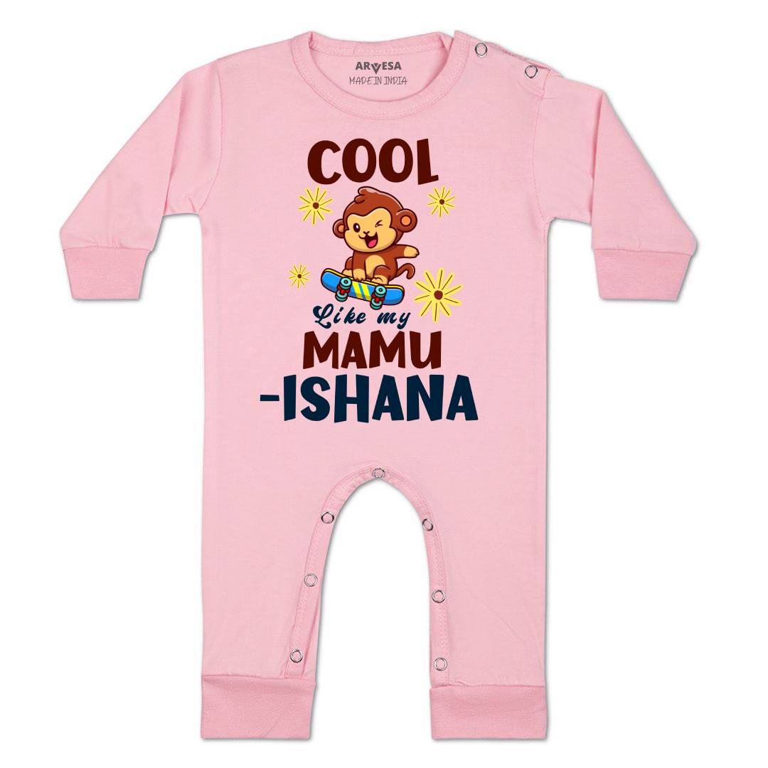 Arvesa Cool Like My Mamu Baby Boy & Girl Dress