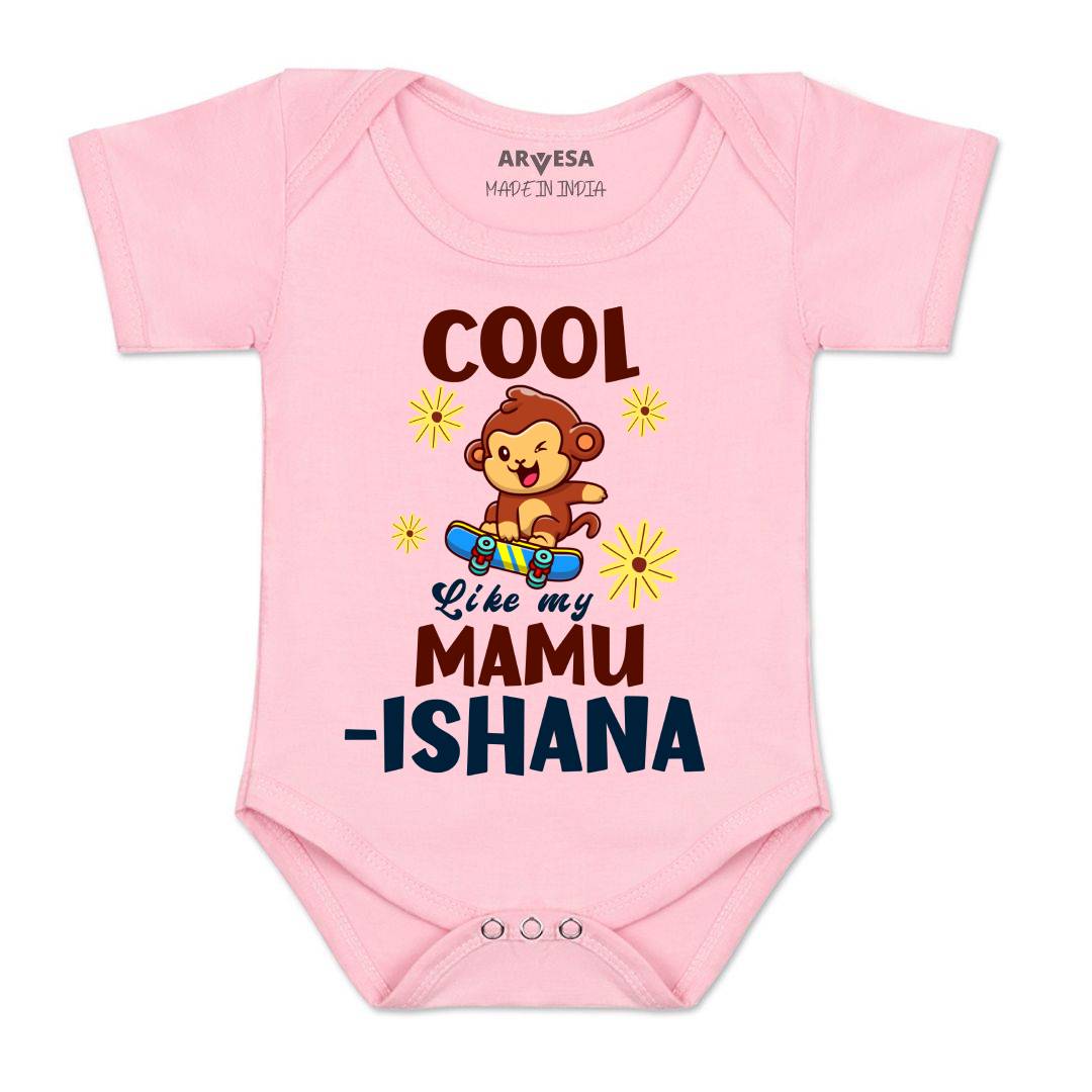 Arvesa Cool Like My Mamu Baby Boy & Girl Dress