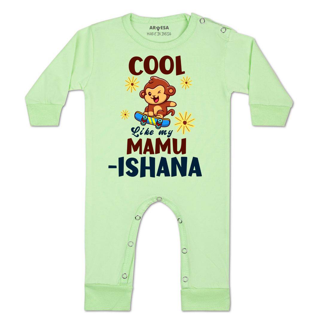 Arvesa Cool Like My Mamu Baby Boy & Girl Dress