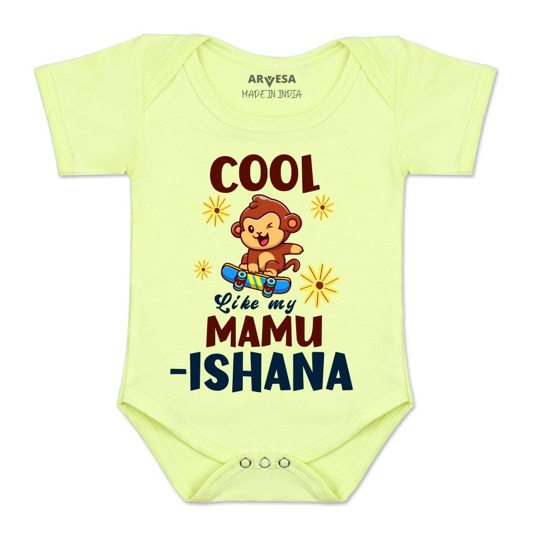 Arvesa Cool Like My Mamu Baby Boy & Girl Dress