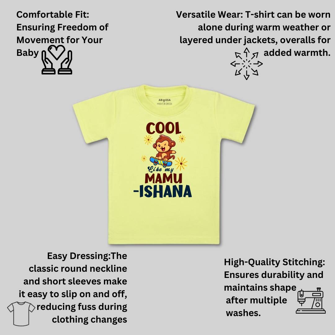 Arvesa Cool Like My Mamu Baby Boy & Girl Dress