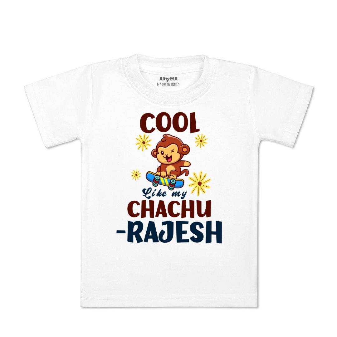 Arvesa Cool Like My Chachu Baby Boy & Girl Dress