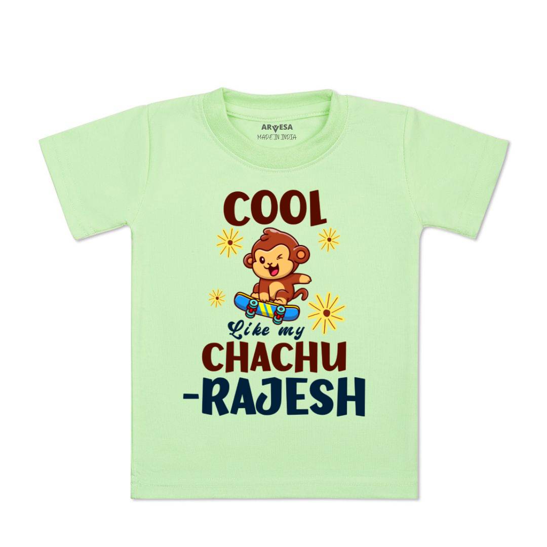 Arvesa Cool Like My Chachu Baby Boy & Girl Dress