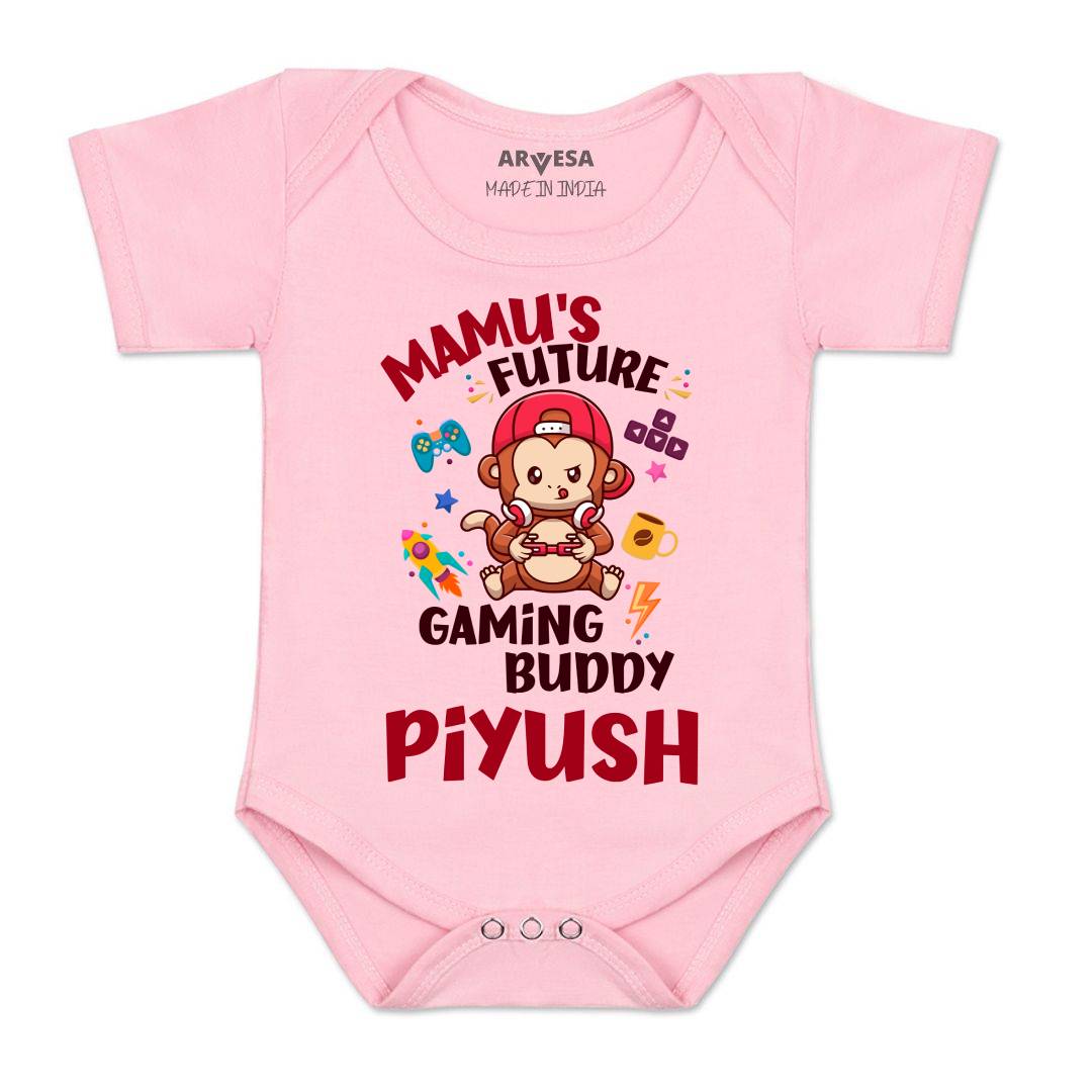 Arvesa Mamu Future Gaming Buddy Baby Boy & Girl Dress