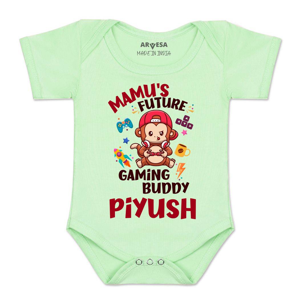 Arvesa Mamu Future Gaming Buddy Baby Boy & Girl Dress