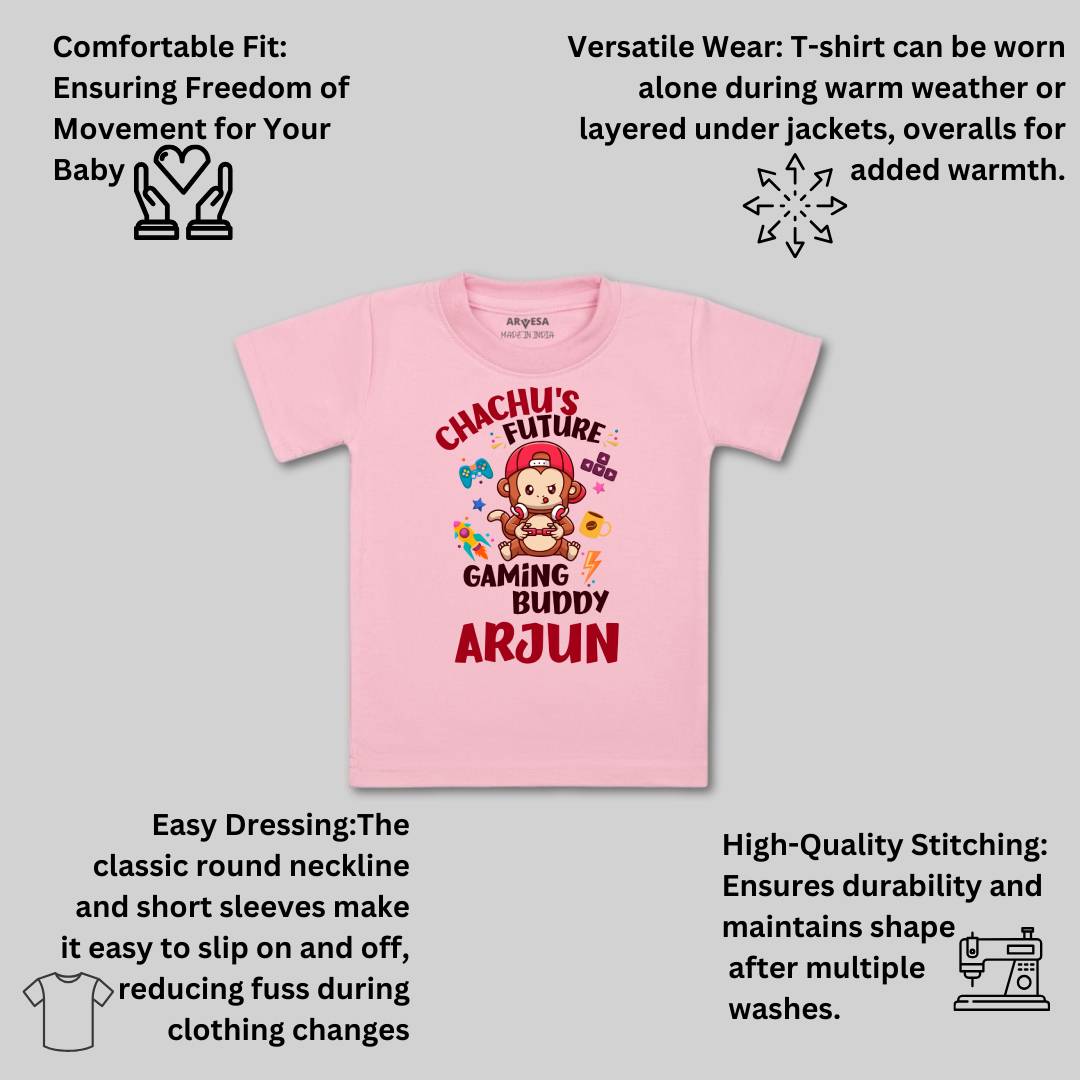 Arvesa Chachu Future Gaming Buddy Baby Boy & Girl Dress