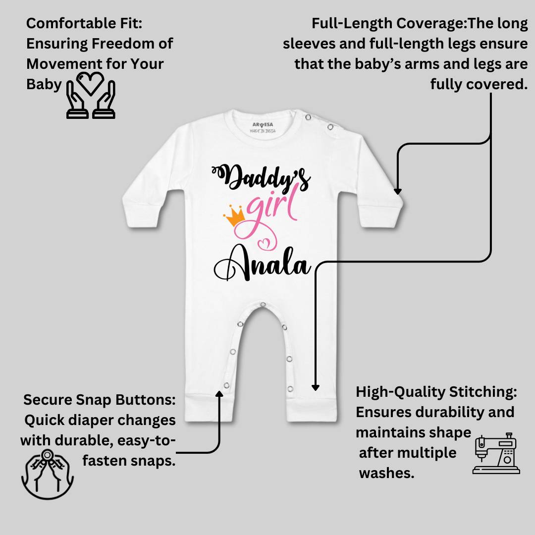 Arvesa Daddy Girl Baby Boy & Girl Dress
