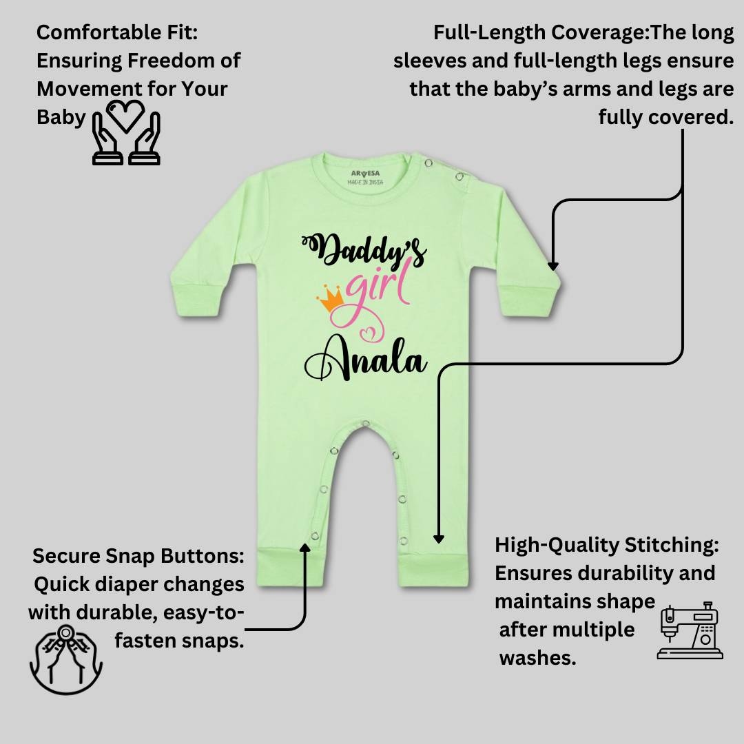 Arvesa Daddy Girl Baby Boy & Girl Dress