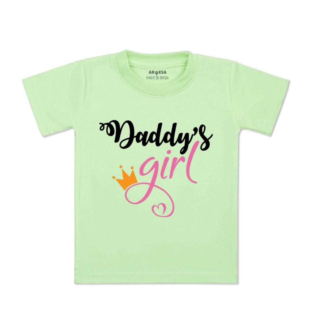 Arvesa Daddy Girl Design-116 White 0-3 Months Jumpsuit for Baby Boy & Girl dress .