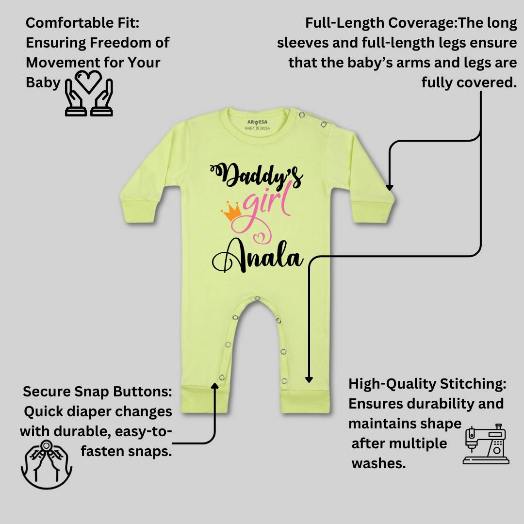 Arvesa Daddy Girl Baby Boy & Girl Dress