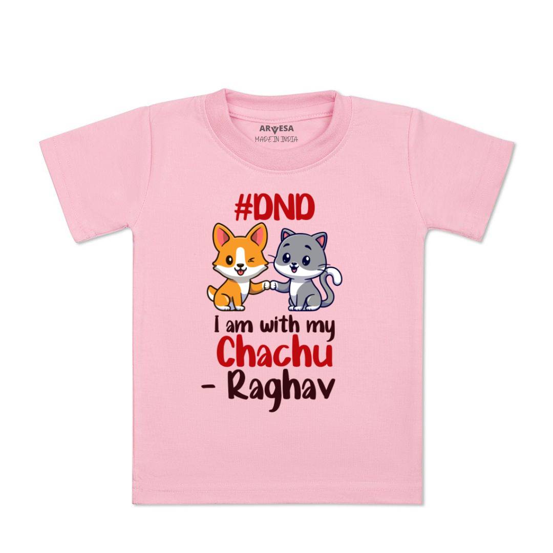 Arvesa Dnd I Am With My Chachu Baby Boy & Girl Dress