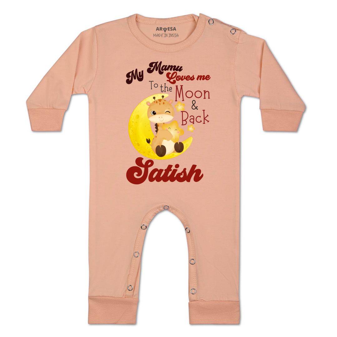 Arvesa Mamu Love To Moon & Back Baby Boy & Girl Dress