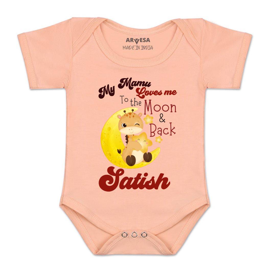 Arvesa Mamu Love To Moon & Back Baby Boy & Girl Dress
