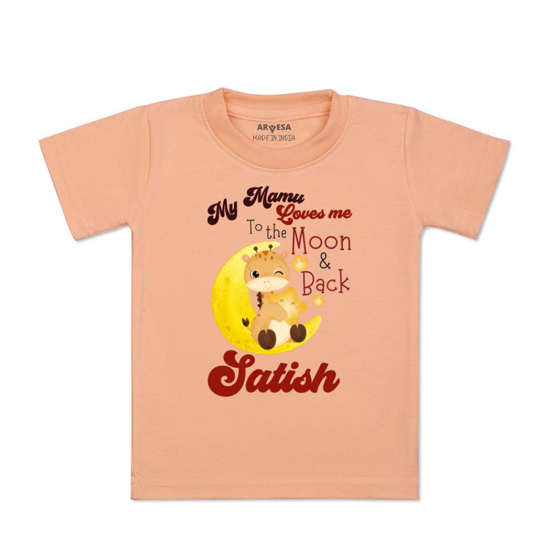 Arvesa Mamu Love To Moon & Back Baby Boy & Girl Dress