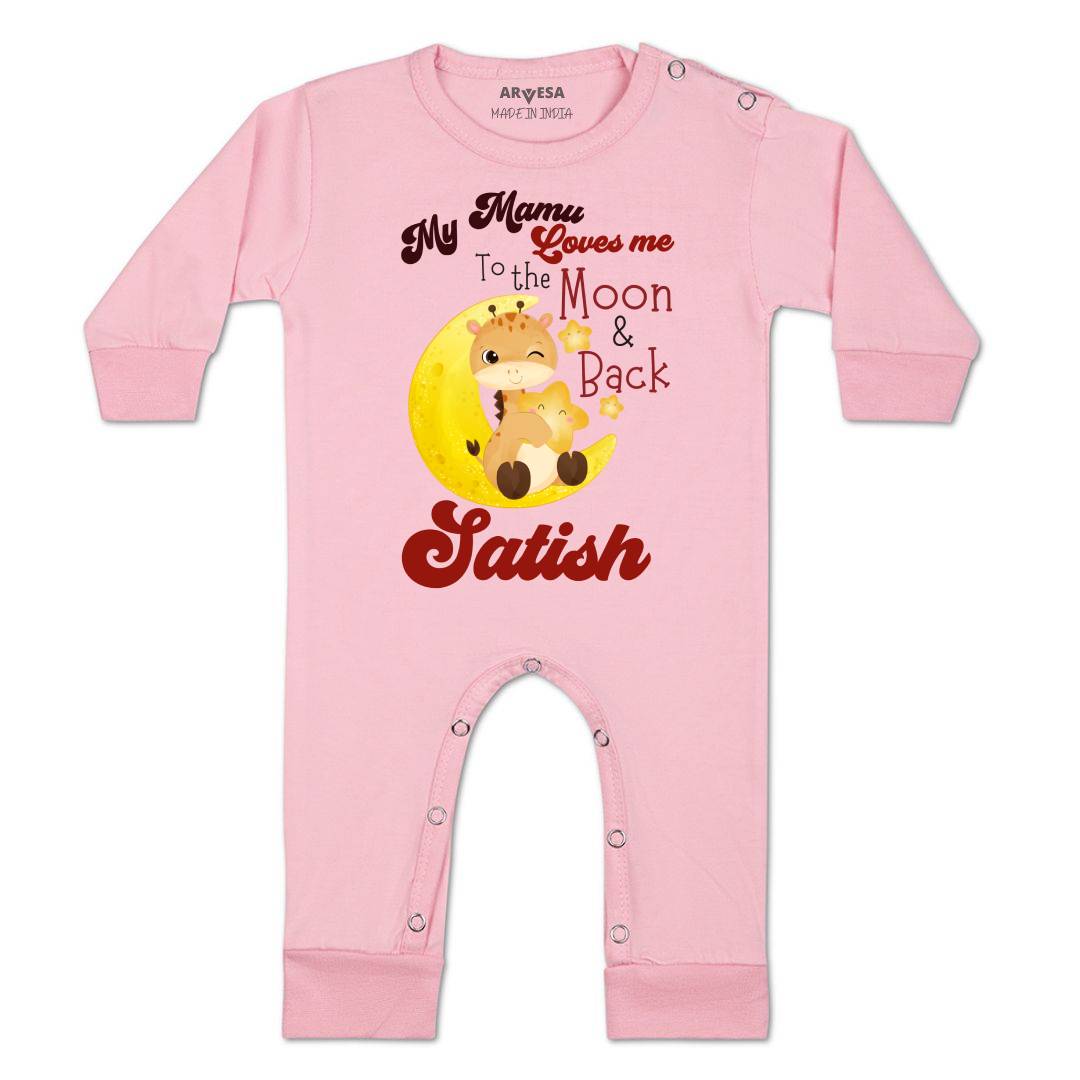 Arvesa Mamu Love To Moon & Back Baby Boy & Girl Dress