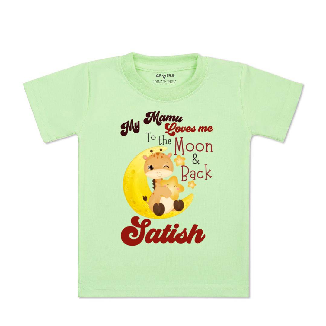 Arvesa Mamu Love To Moon & Back Baby Boy & Girl Dress