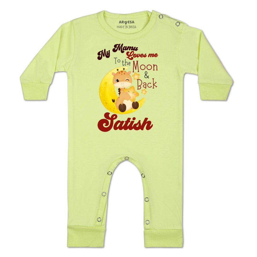 Arvesa Mamu Love To Moon & Back Baby Boy & Girl Dress