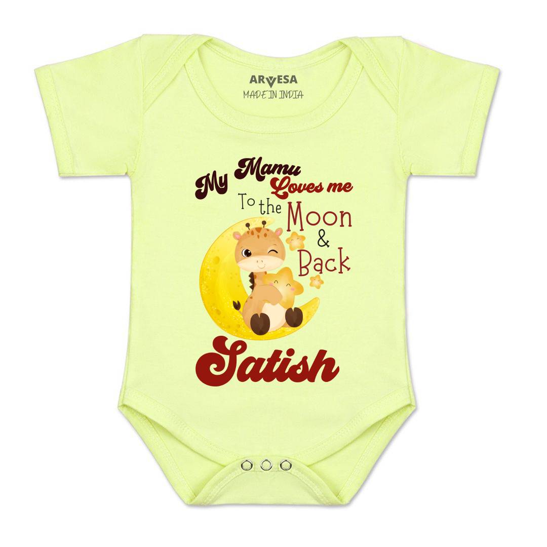 Arvesa Mamu Love To Moon & Back Baby Boy & Girl Dress