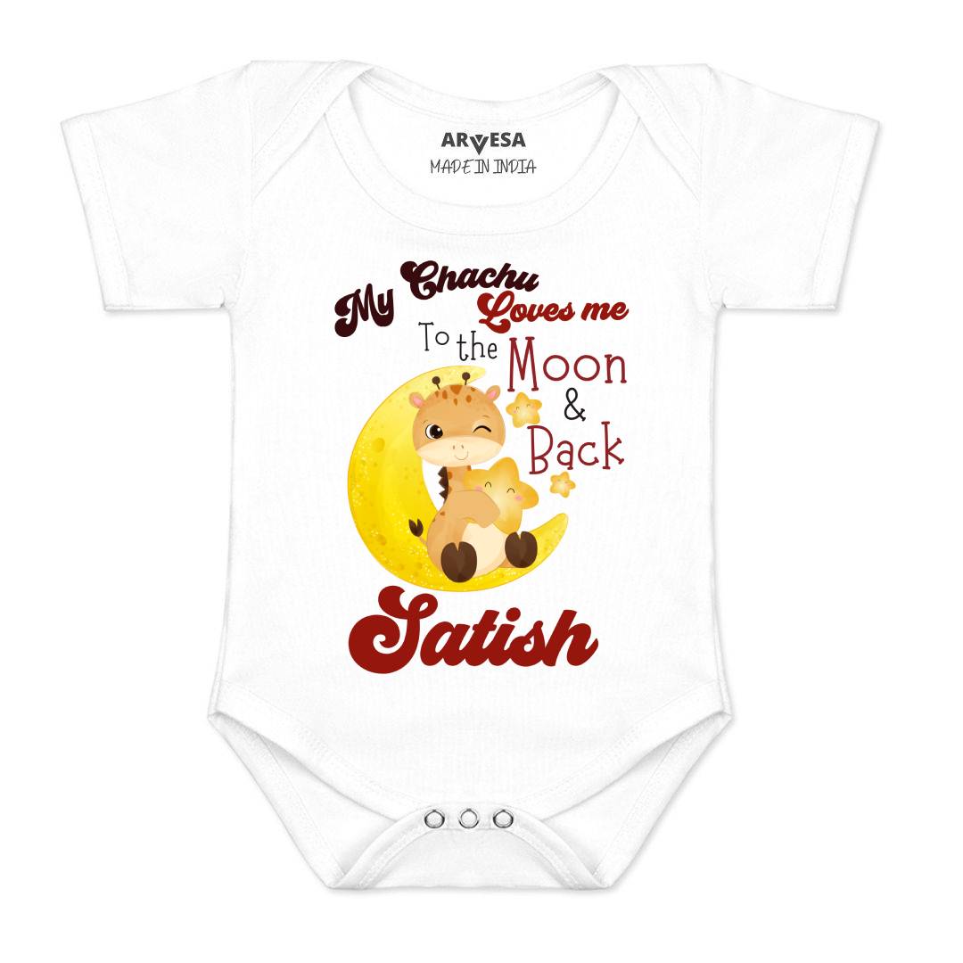 Arvesa Chachu Love To Moon & Back Baby Boy & Girl Dress