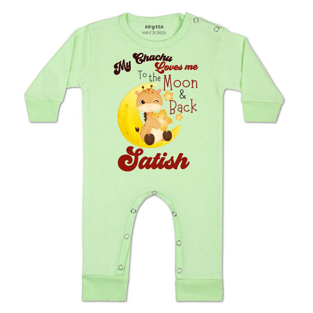 Arvesa Chachu Love To Moon & Back Baby Boy & Girl Dress