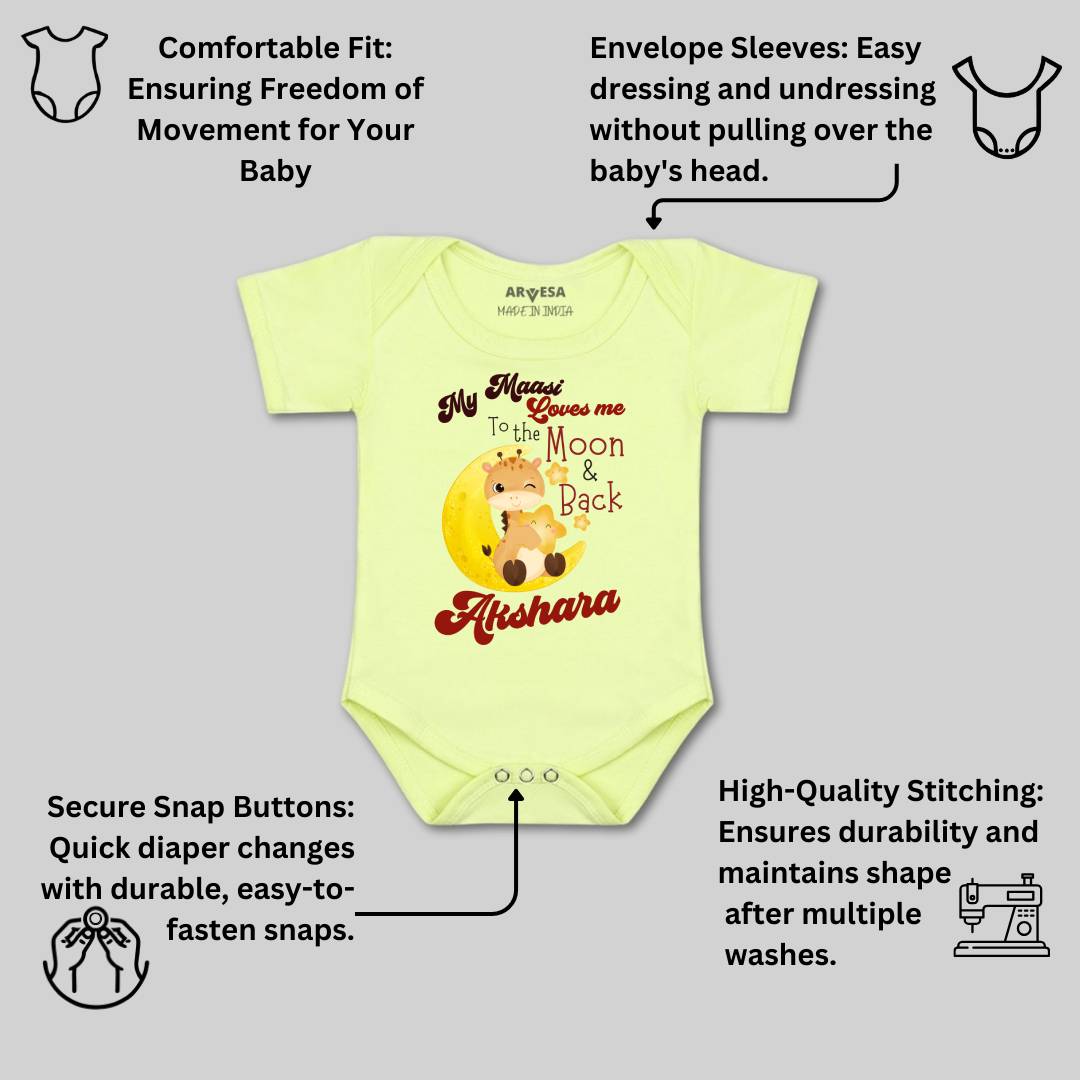 Arvesa Maasi Love To Moon & Back Baby Boy & Girl Dress