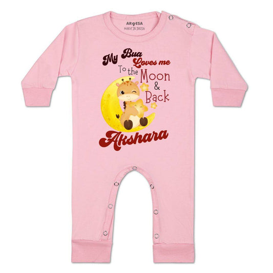 Arvesa Bua Love To Moon & Back Baby Boy & Girl Dress