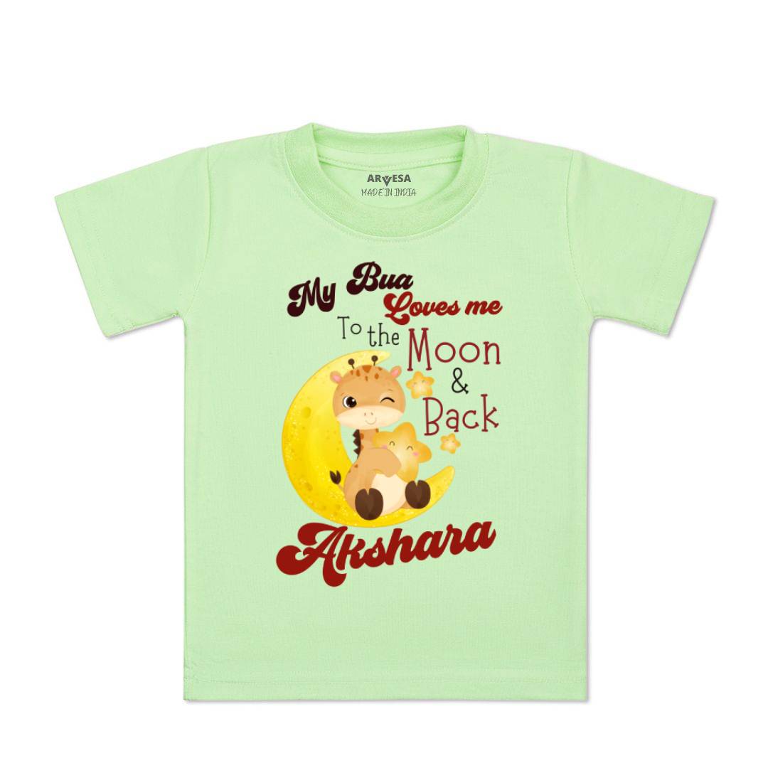 Arvesa Bua Love To Moon & Back Baby Boy & Girl Dress