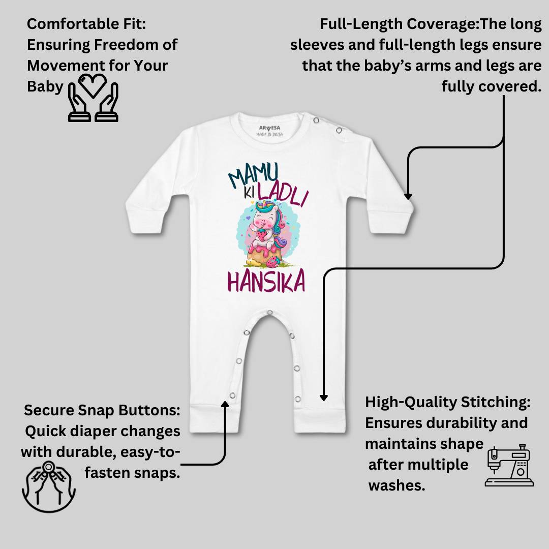 Arvesa Mamu Ki Ladli Baby Boy & Girl Dress